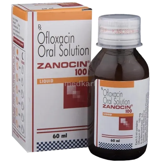 zanocin 100mg liquid 60 ml